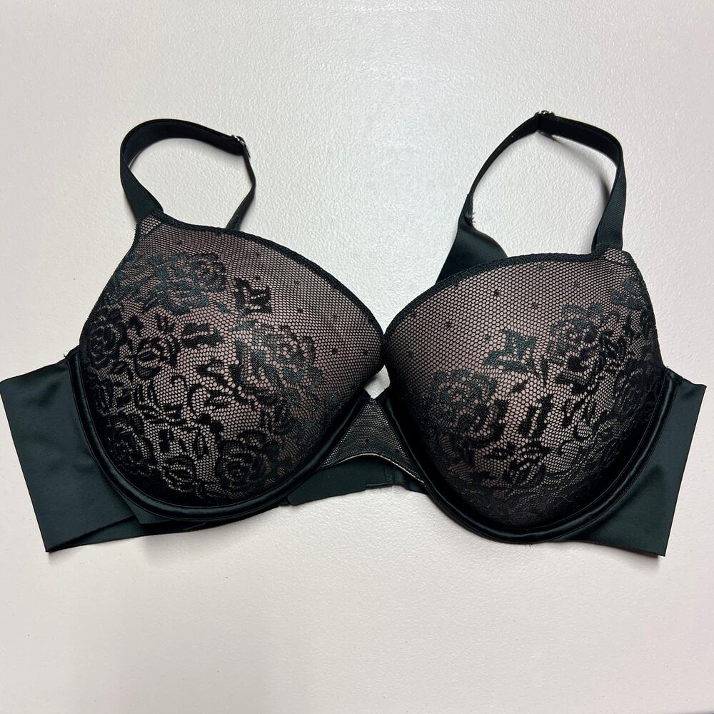 Victoria's Secret Mesh Embroidered Padded Bra Womens 40C Secret Treasures